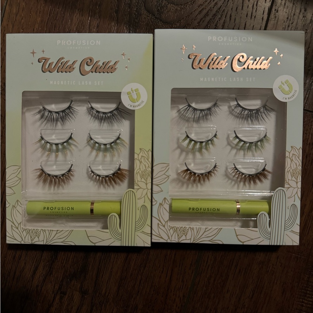 Profusion Cosmetics Wild Child Magnetic Lash Set